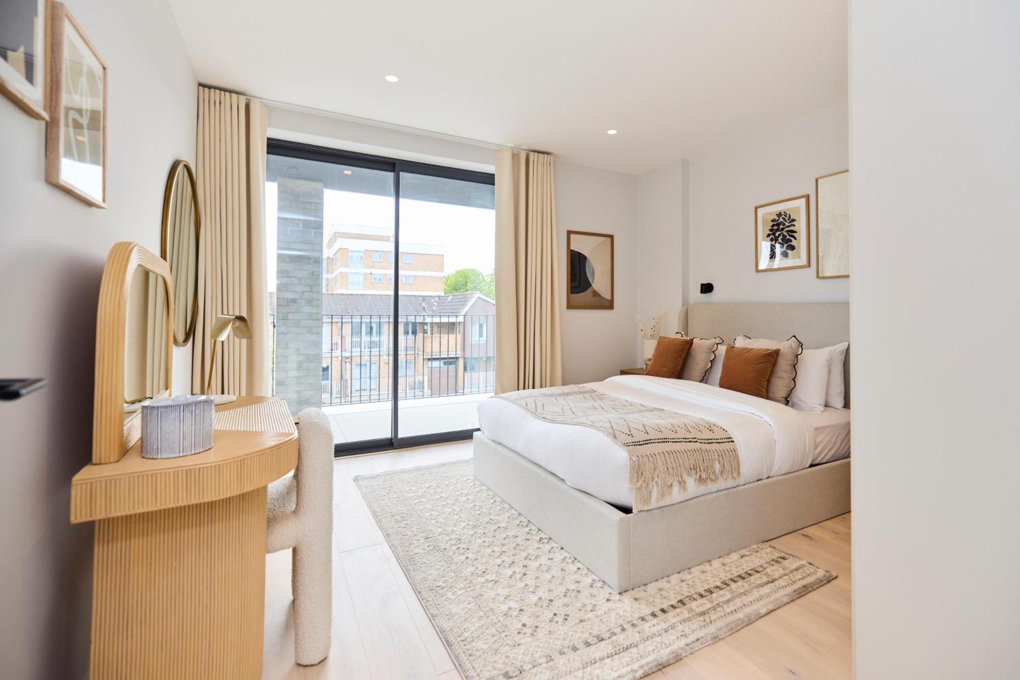 Appartamento The Brondesbury Scenery - Bright 1bdr Flat With Balcony & Parking
